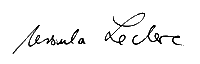 Unterschrift Ursula Leclerc